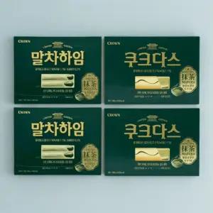 크라운 말차하임 284g 2개 쿠크다스말차 289g 2개