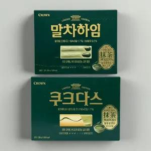크라운 말차하임 284g 1개 쿠크다스말차 289g 1개
