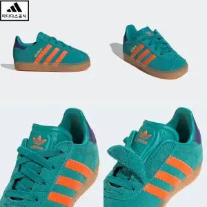 [아디다스키즈 판교] JR5940 아디다스 가젤 블랙 컴포트 클로저 찍찍이 신발 애기신 130-160 HPKK