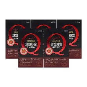 뉴트리코어 하이퍼셀 코엔자임Q10 맥스 1000mg x 30캡슐 x 5박스