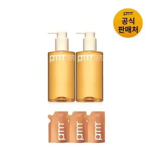 [프리메라][SSGx프리메라][PRMR] 마일드 앤 퍼펙트 클렌징 오일 투 폼 300ml 더블구성(+리필 파우치 증정)