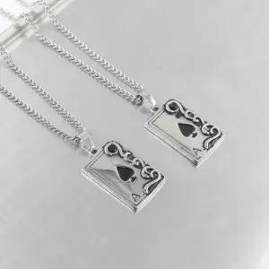 [벨가] 써지컬스틸 블랙 스페이스 큐빅 목걸이