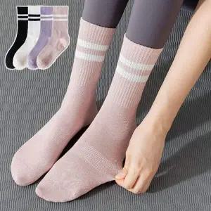 [콩심팥심]오릴리 여성 요가 필라테스 미끄럼방지 양말 4종1세트