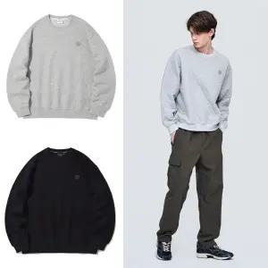 인터크루 핏이 깔끔하고 따뜻한 퀄팅 누빔 기모 맨투맨 티셔츠 ITZ4TM03A