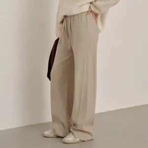 [공구우먼] [제작] 포근 밴딩 와이드 니트 팬츠 84536 빅사이즈 여성의류