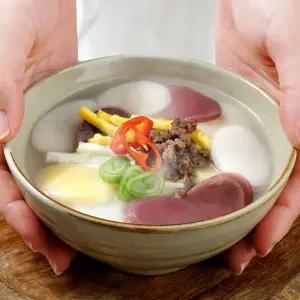 우리농산 국내산 쌀로 만든 우리쌀 삼색떡국떡 1kg x 2봉