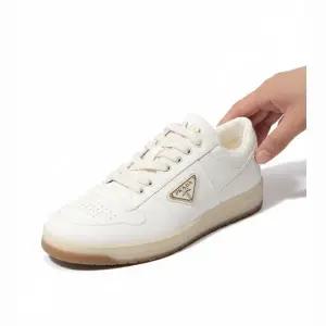PRADA 26SS 2EE364 038 F0304 (다운타운 나파 가죽 스니커즈)