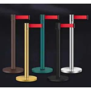 가이드라인 벽걸이 차단봉 주차 안전용품 가드레일 통제 펜스 행사장 대기줄