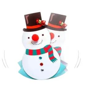 4set 겨울 종이 눈사람만들기키트 오뚜기놀이 DIY수업 영아 6세