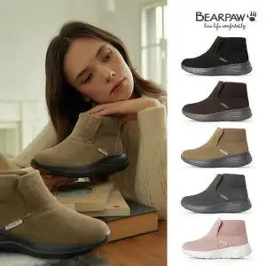 [베어파우](광주신세계)(BEARPAW) MAEVE 소가죽 부티 앵클 부츠 + 양모 인솔 5종 택1 (0945QD-W)