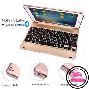 iPad 2017 용 키보드 Coque 무선 A1822 케이스가있는 9.7 5 세대 6 커버