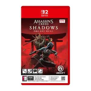 SWITCH2 어쌔신 크리드 섀도우스 / 한글판 / 새상품