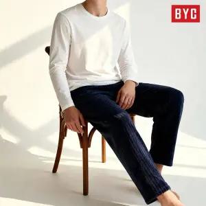BYC 남자 극세사 수면바지 엠보밍크 홈웨어 잠옷 NEG1042