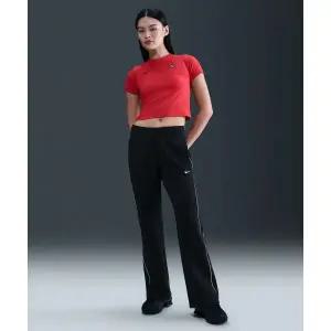 [나이키]스포츠웨어 윈드러너 슬림 미드라이즈 니트 팬츠 W - 블랙세일 HJ1017-011 247153