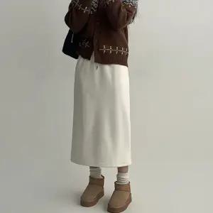 [에이와비] [140.150ver] #AWABMADE:_폭닥골덴밍크스커트 -키작녀/기장선택/2color