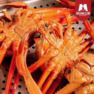 (수율보장) 제철별미 통통한 다릿살 수율 좋은 (자숙) 박달 홍게 (대) 3kg (6-7미 내외)