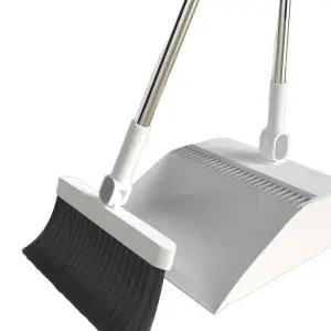 올인원 편리한 빗자루세트 쓰레받기 실내 사무실 방 빗자루