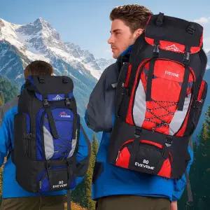 가벼운 등산 배낭 방수 백패킹 배낭 아웃도어 캠핑용 남성 여성