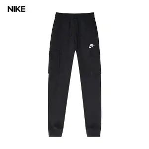 나이키키즈 클래식 클럽 기모 주니어 아동 여성 카고 조거팬츠 트레이닝 바지 CQ4298-010