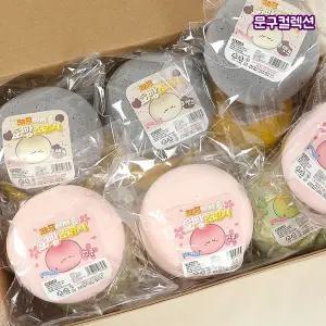 테무에서 온 호빵스퀴시 (BOX) 스트레스볼 말랑이 인형 스퀴시 스트레스해소 말랑인형 빵모양