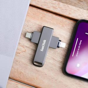 샌디스크 라이트닝 USB 타입-C 3.1 iXpand 플래시 드라이브 Luxe 128GB 2-in-1 플래시 드라이브 128GB OTG