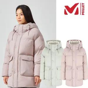 밀레 밀레MXRWD731여성 중기장 중해비 구스다운 점퍼 LD 마레 구스다운자켓 출시가 439000원 1550343