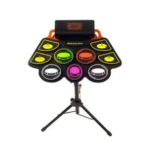 전자드럼 휴대용 미니 키트 전자 연습 드럼 스마트 패드