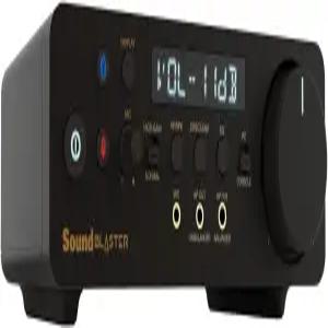 크리에이티브 사운드 블래스터 X5 고해상도 32비트/384kHz 외장 USB DAC 풀 밸런스 앰프 헤드폰 바이앰프