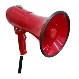 확성기 일체형 메가폰 행사용 음성 증폭기 현장용 마이크 (WFJ4XXF)