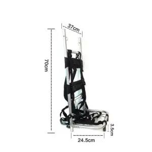 등짐지게 이중등받이 접이식 알루미늄 배낭 지게 등산 소형