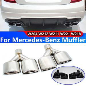 [호환품]메르세데스-벤츠 호환 호환 C클래스 W204 W212 배기구 업그레이드 AMG 호환 호환 63 블랙은 아웃렛