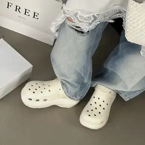 경량 아쿠아 플랫폼 슈즈 여성용 키높이 EVA 스포츠 신발 (WFJ5TPW)