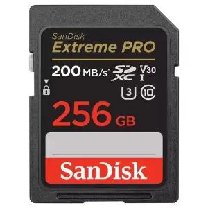 고품질 Extreme sd카드 UHS 256GB I PRO SD 메모리카드 (WFJQOGI)