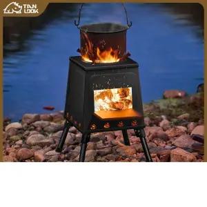 화목난로 야외 장작 중형 펜션 멀티 스토브 소각통