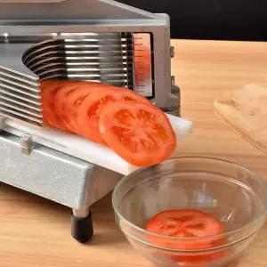 토마토 슬라이서 수동 햄버거 과일 채썰기 레몬 채칼