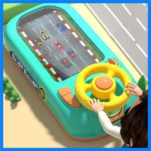 어린이 핸들 운전 장난감 닷지 차량 전자 시뮬레이션 어드벤처 게임 음악 사운드 효과 여아 남아용