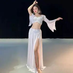 벨리댄스의상 롱스커트 상의 댄스 밸리댄스복 라인