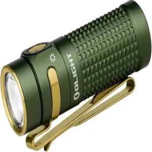 OLIGHT Baton4 충전식 EDC 손전등 자기 충전 케이블이 장착된 LED 포켓 라이트 1300루멘 6가지 모드 가정
