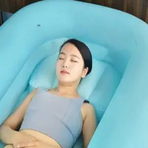 환자용 욕조 간이 이동식 목욕 에어 샤워 베드 모욕침대