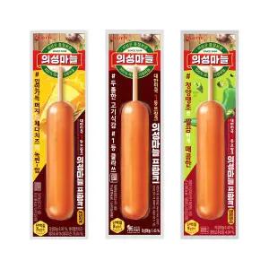 [롯데웰푸드][본사직영] 의성마늘프랑크 3종 20개 (오리지날 10개+땡초 5개+치즈 5개)