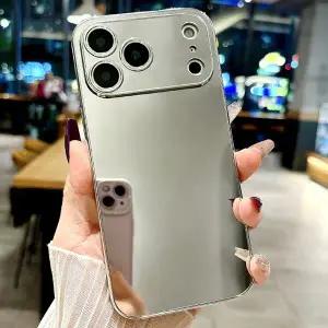 아이폰17 17에어 17프로 17프로맥스 심플 하드 미러 핸드폰 케이스