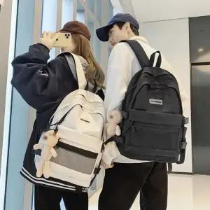 공용 인기 커플 캐주얼 백팩 책가방 가성비 경량백백 (WFK4KJ5)