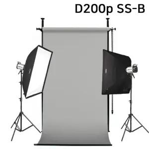 고정형 B 세트 스튜디오 SS D200p 촬영 사진조명 (WFJR4DN)