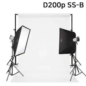 사진조명 D200p 2 촬영 B 스튜디오 이동형 세트 SS (WFJR4DK)