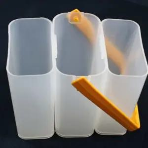 휴대용 손잡이 물통 삼단 물병 미술용품 물감 정리통 (WFJ6D64)