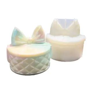 DIY 보석함 캔들몰드 리본 실리콘몰드 크리스탈 수납함 몰드 3개 세트 대형 1세트