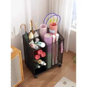 요가매트보관함 폼롤러 운동기구 선반 필라테스 정리