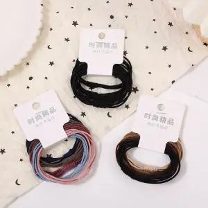 머리끈 기본 머리 고무줄 10개 1세트