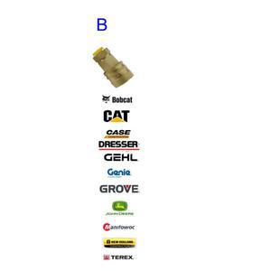 CAT 용 굴삭기 건설 퀵 체크 커플 링
