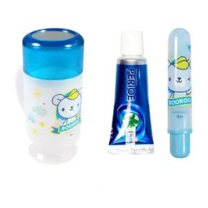 치카컵세트 귀여운 디자인 양치컵 어린이 칫솔치약 세트